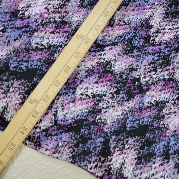 Tahari Sleeveless Blouse Purple Lavender Top Casual Career Pleated - Picture 6 of 13